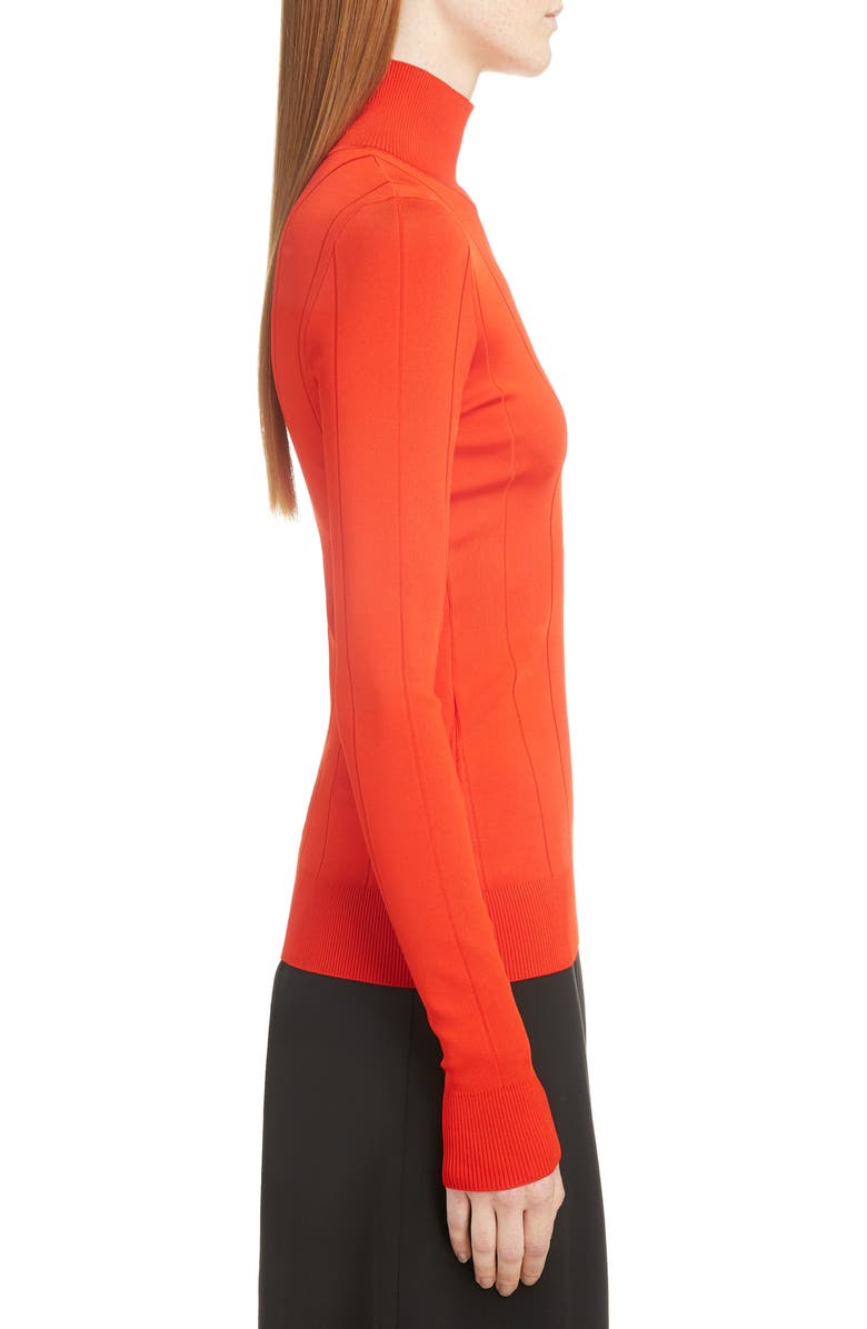 Givenchy Logo Turtleneck Sweater, Alternate, color, 