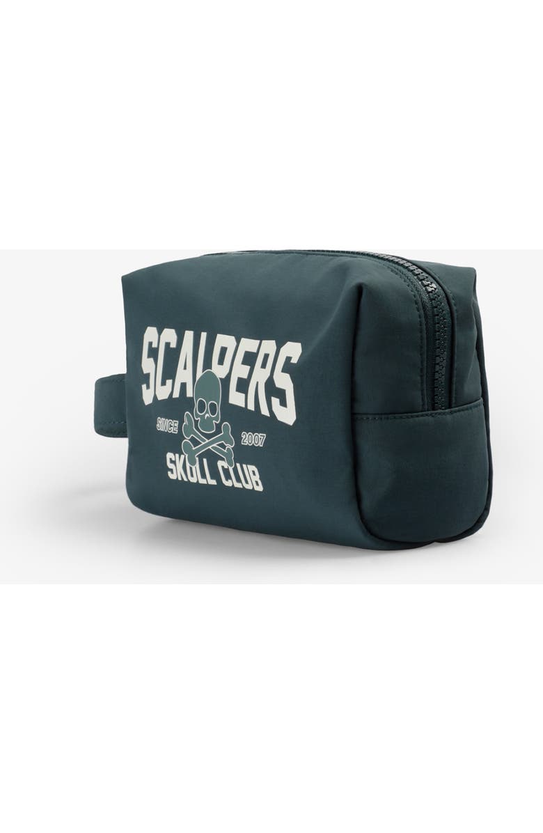 Scalpers Skull Club Toiletry Bag, Alternate, color, Duck