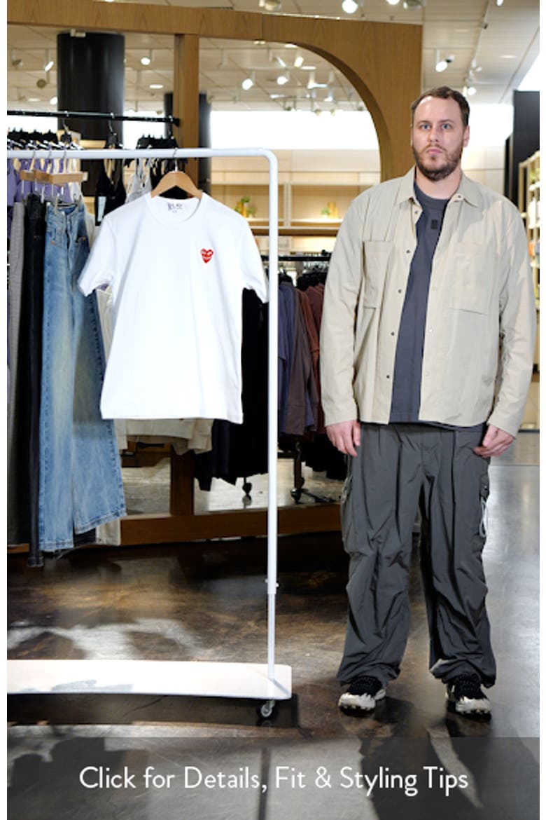 Comme de Garçons PLAY Men's Twin Hearts T-Shirt video