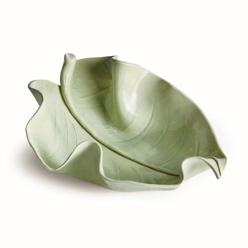 Napa Home & Garden Moricento Leaf Sculpture In Green