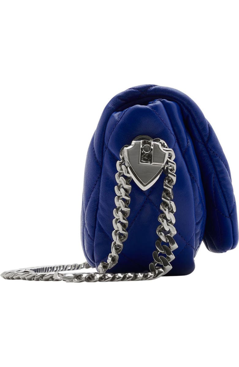 Burberry Small Shield Quilted Leather Shoulder Bag, Alternate, color, Knight