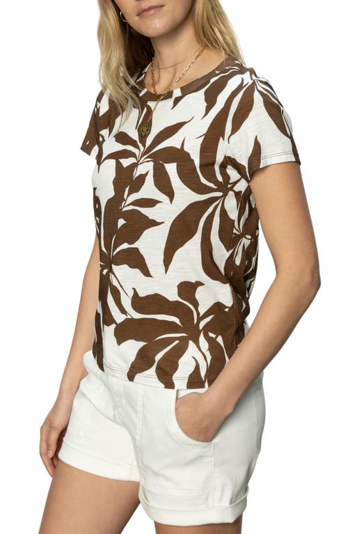 Sanctuary The Perfect Geo Print Cotton Blend Knit Top In Vintage