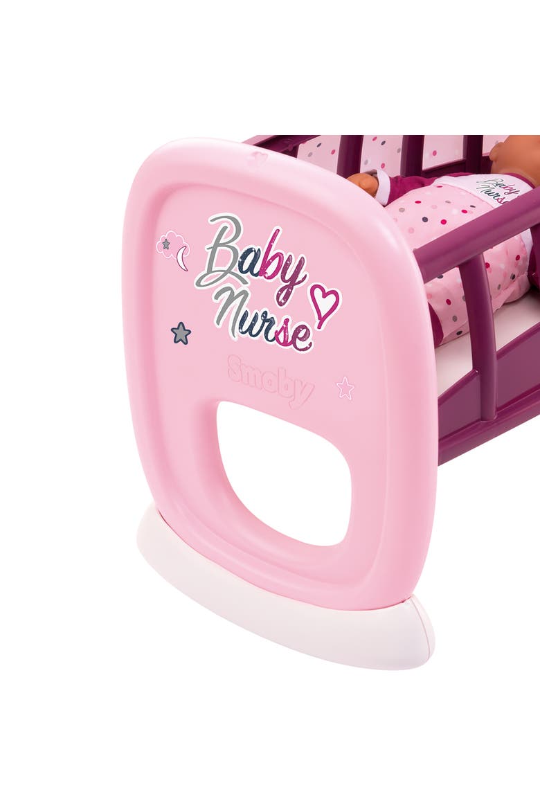 Baby Doll Nurse Cradle, Pink, Alternate, color, Pink