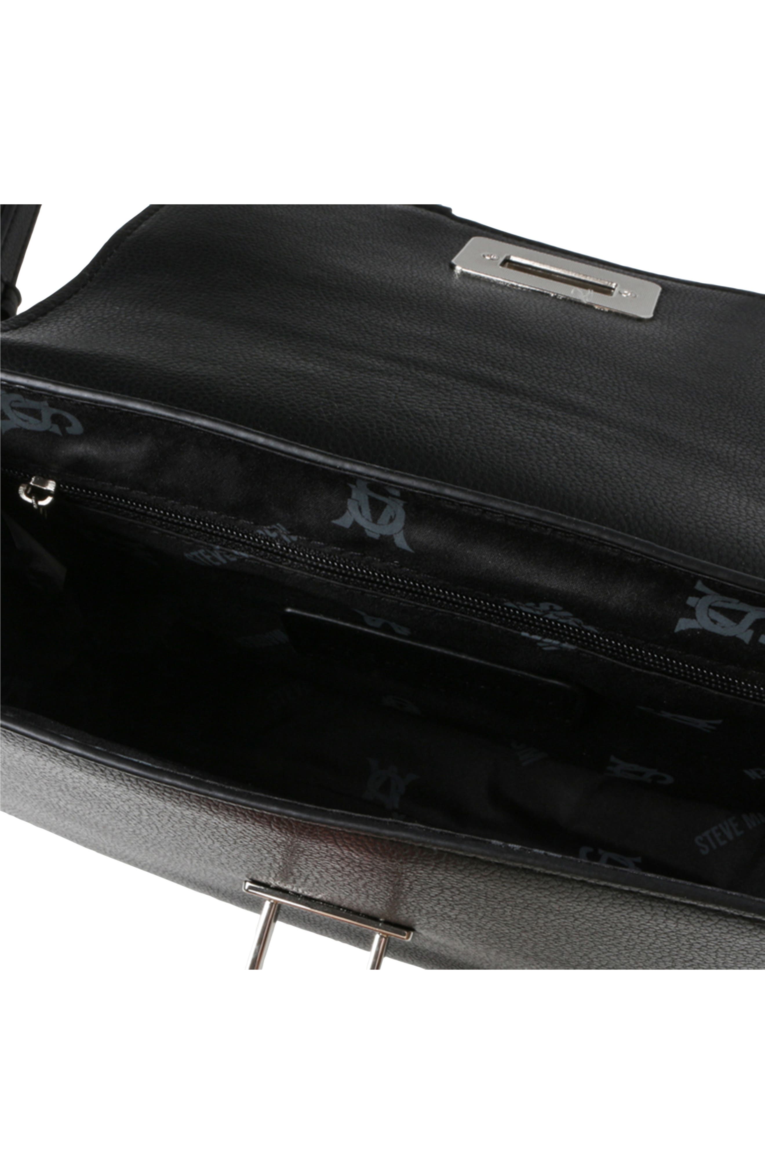 Steve Madden Duo Faux Leather Top Handle Crossbody Bag, Alternate, color, 