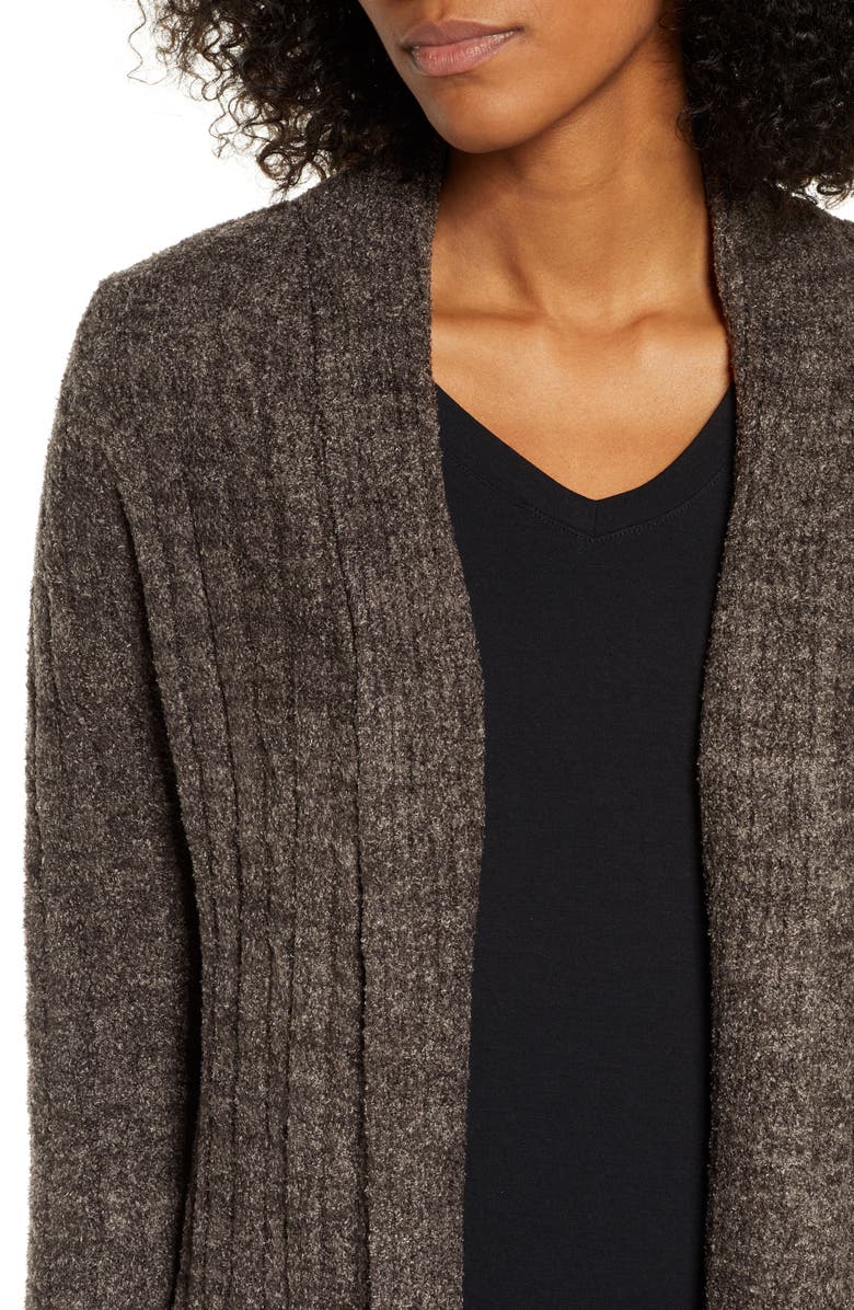 Barefoot Dreams<sup>®</sup> CozyChic<sup>™</sup> Lite Cable Knit Cardigan, Alternate, color,