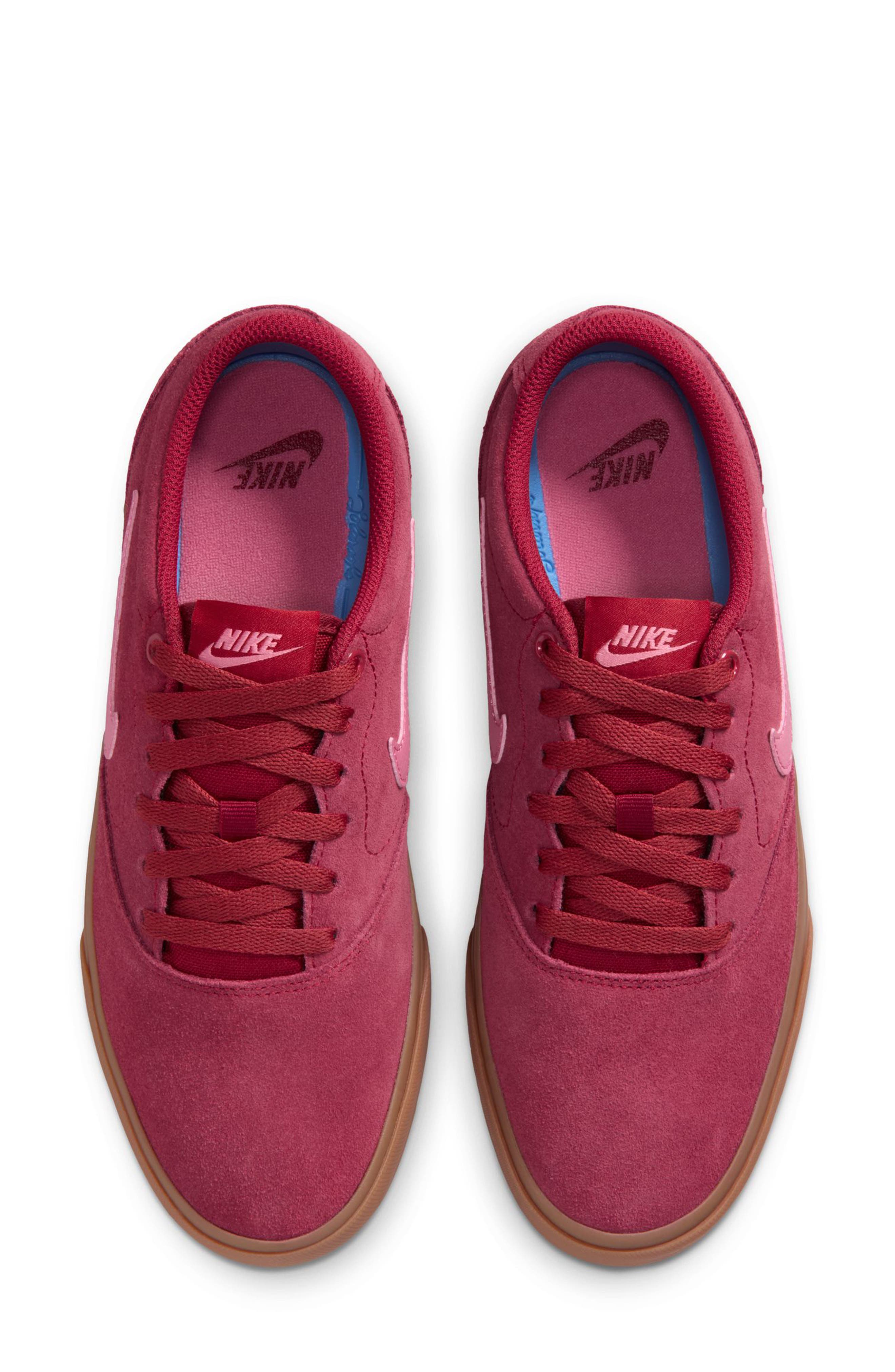 Charge Skate Sneaker, Alternate, color, TEAM CRIMSON/ PEONY/ BROWN