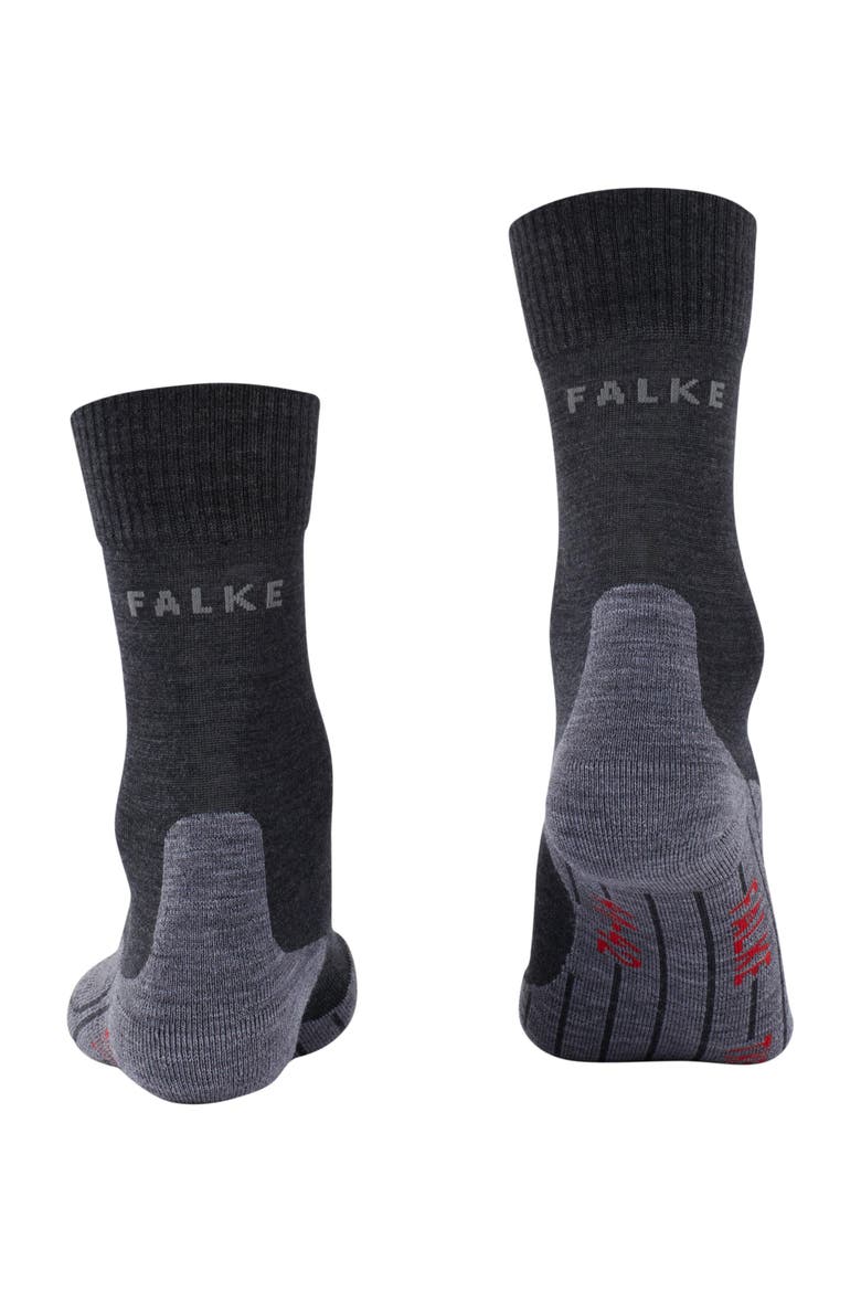 TK5 Wander Hiking Socks, Alternate, color, Asphalt Melange