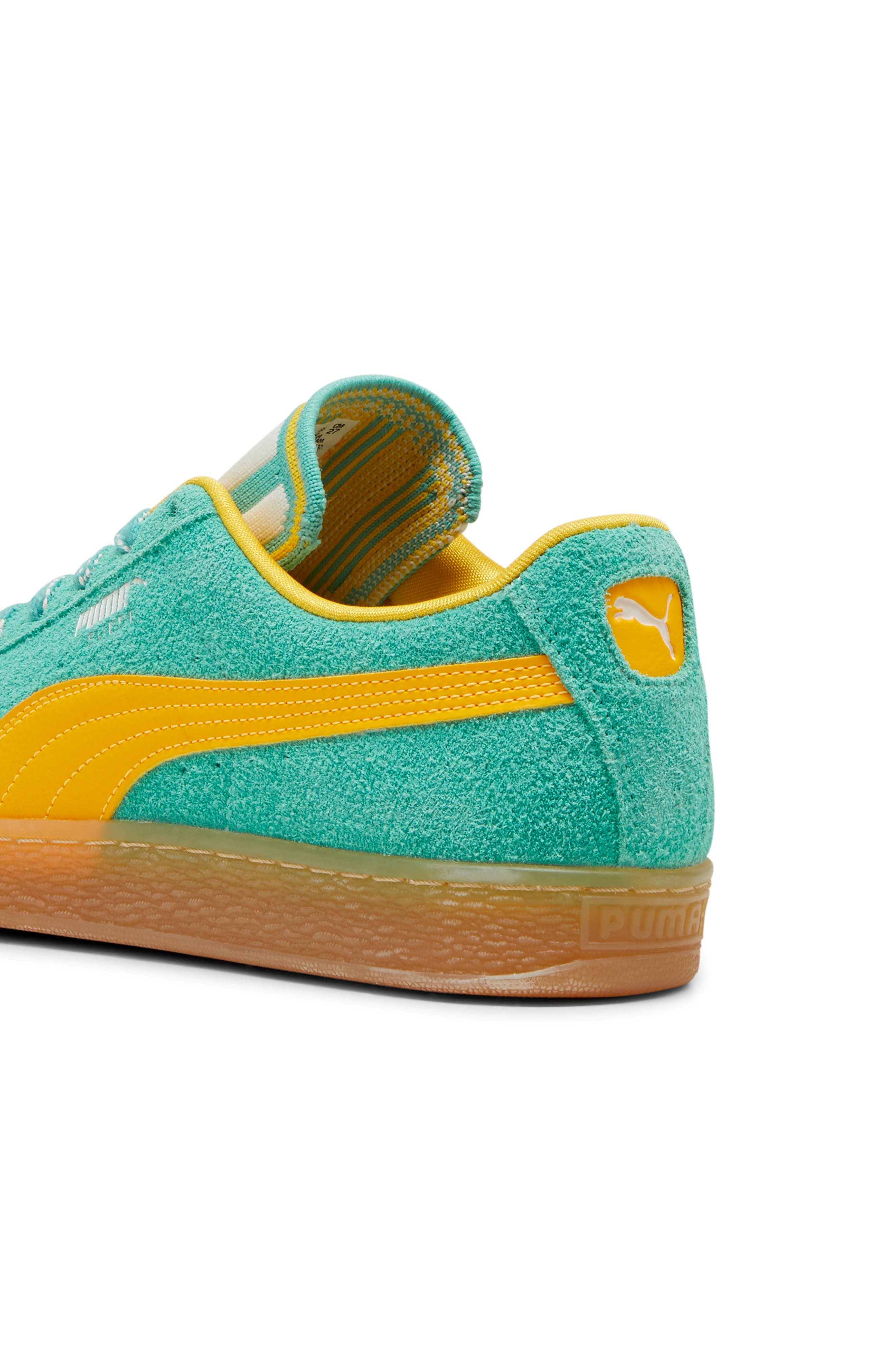 PUMA Suede Supertifo Low Top Sneaker, Alternate, color, Jade Frost-Gum