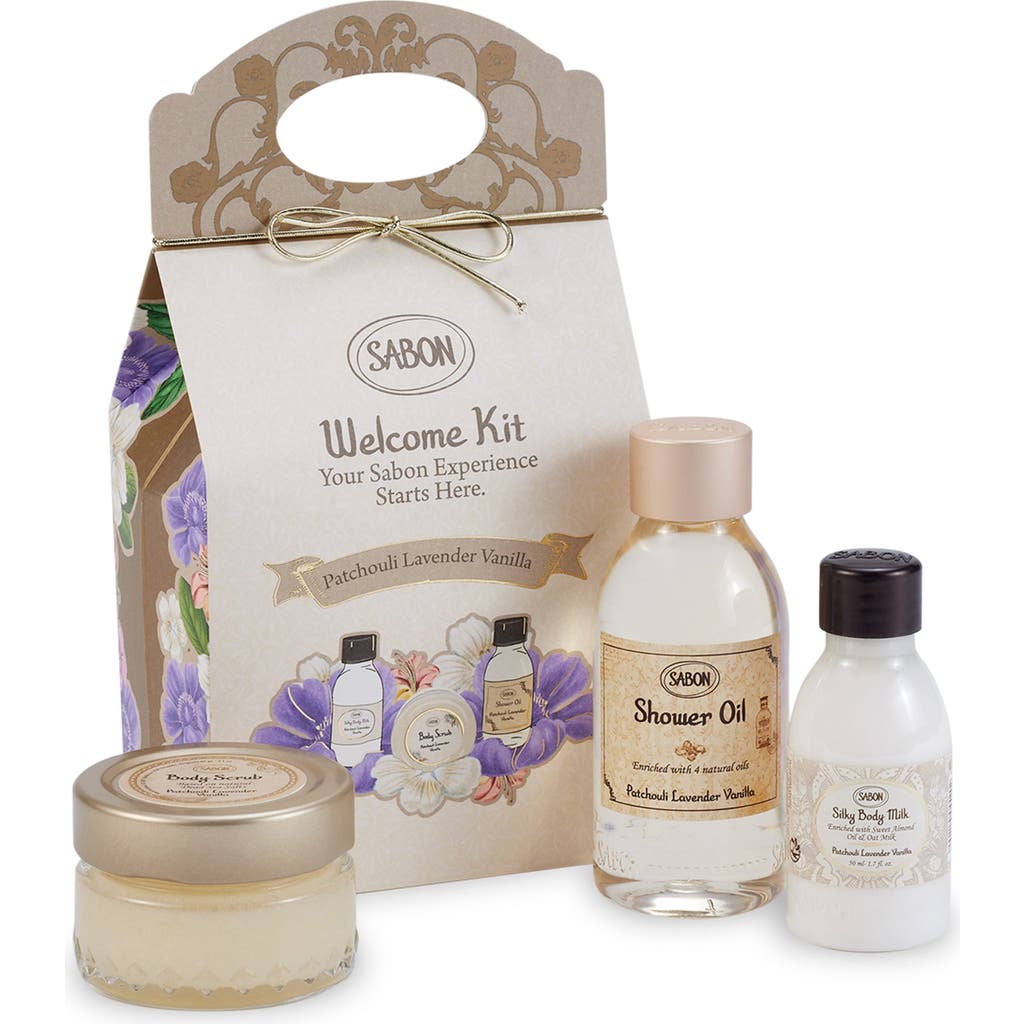 Sabon Body Welcome Kit In Transparent