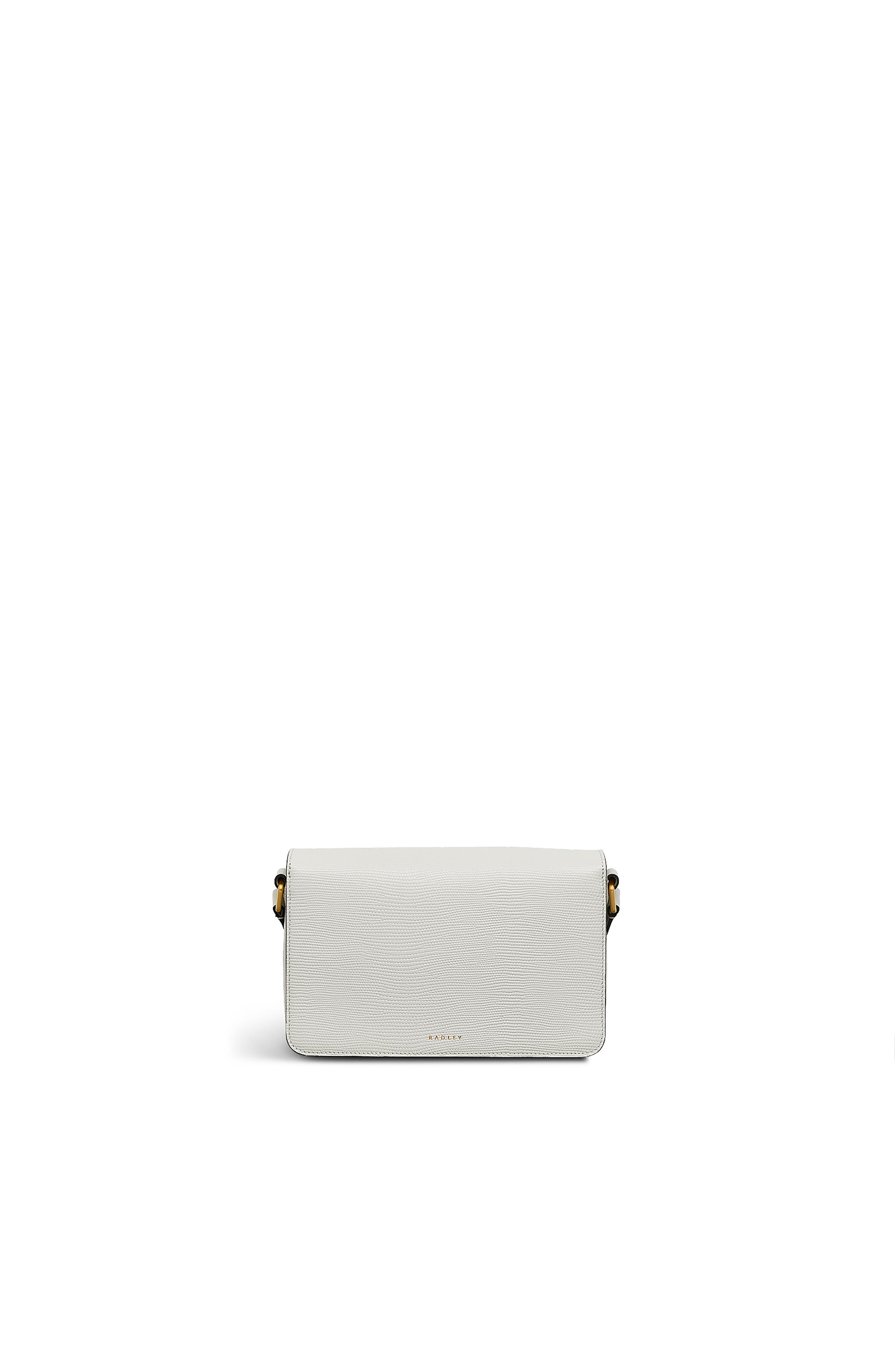 Radley Threadneedle Street - Faux Liz Small Flapover Crossbody Bag, Alternate, color, Mist