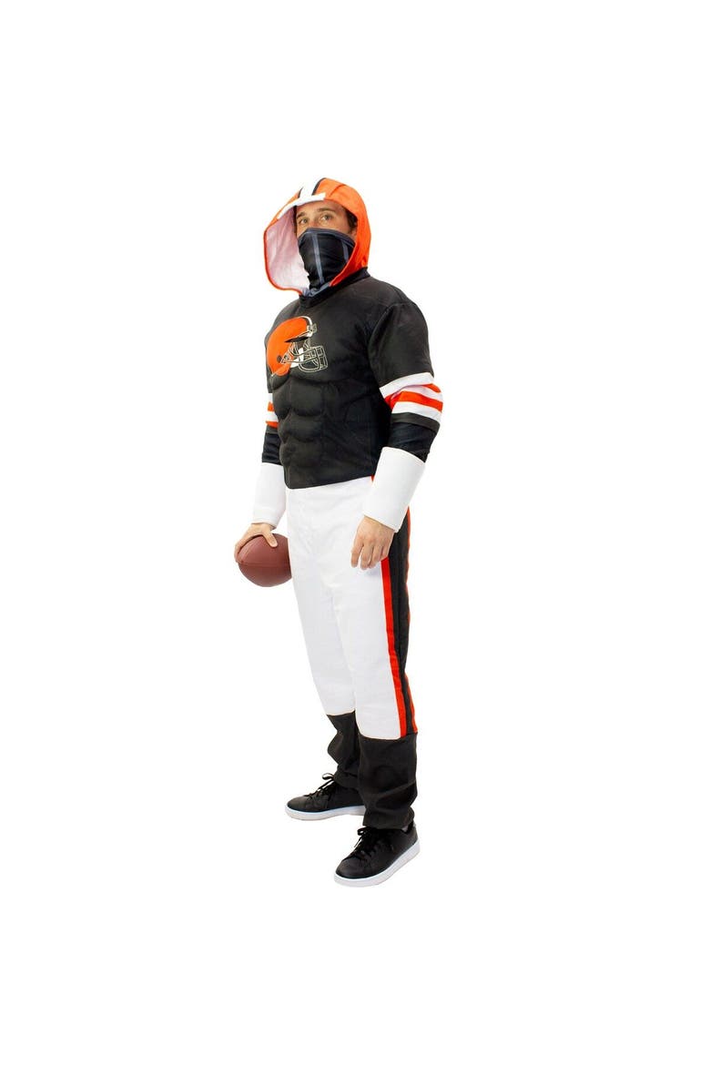 Men's Brown Cleveland Browns Game Day Costume, Alternate, color, Brown