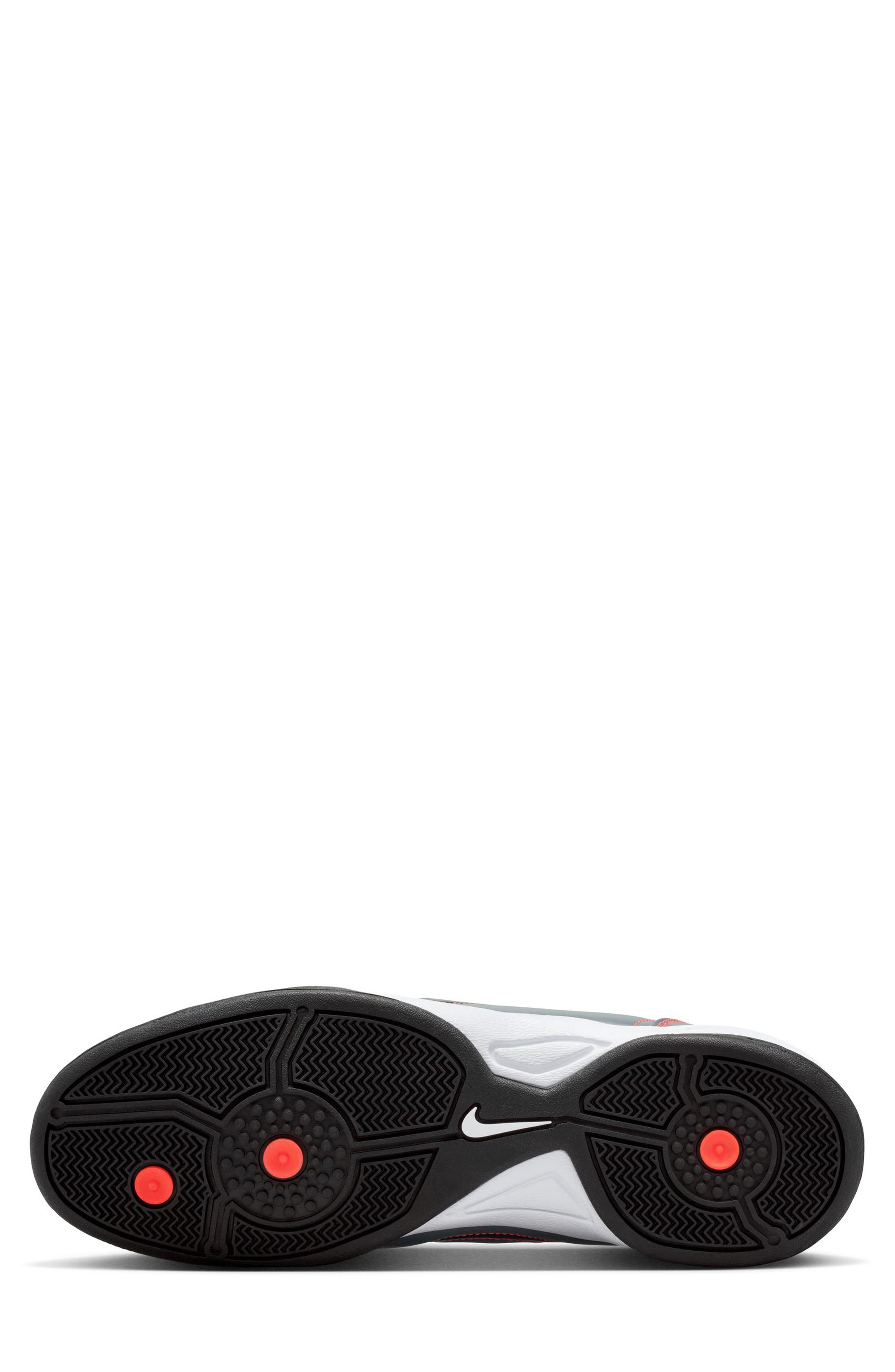 Nike Total 90 Soccer Sneaker, Alternate, color, Smoke Grey/ Black/ Crimson