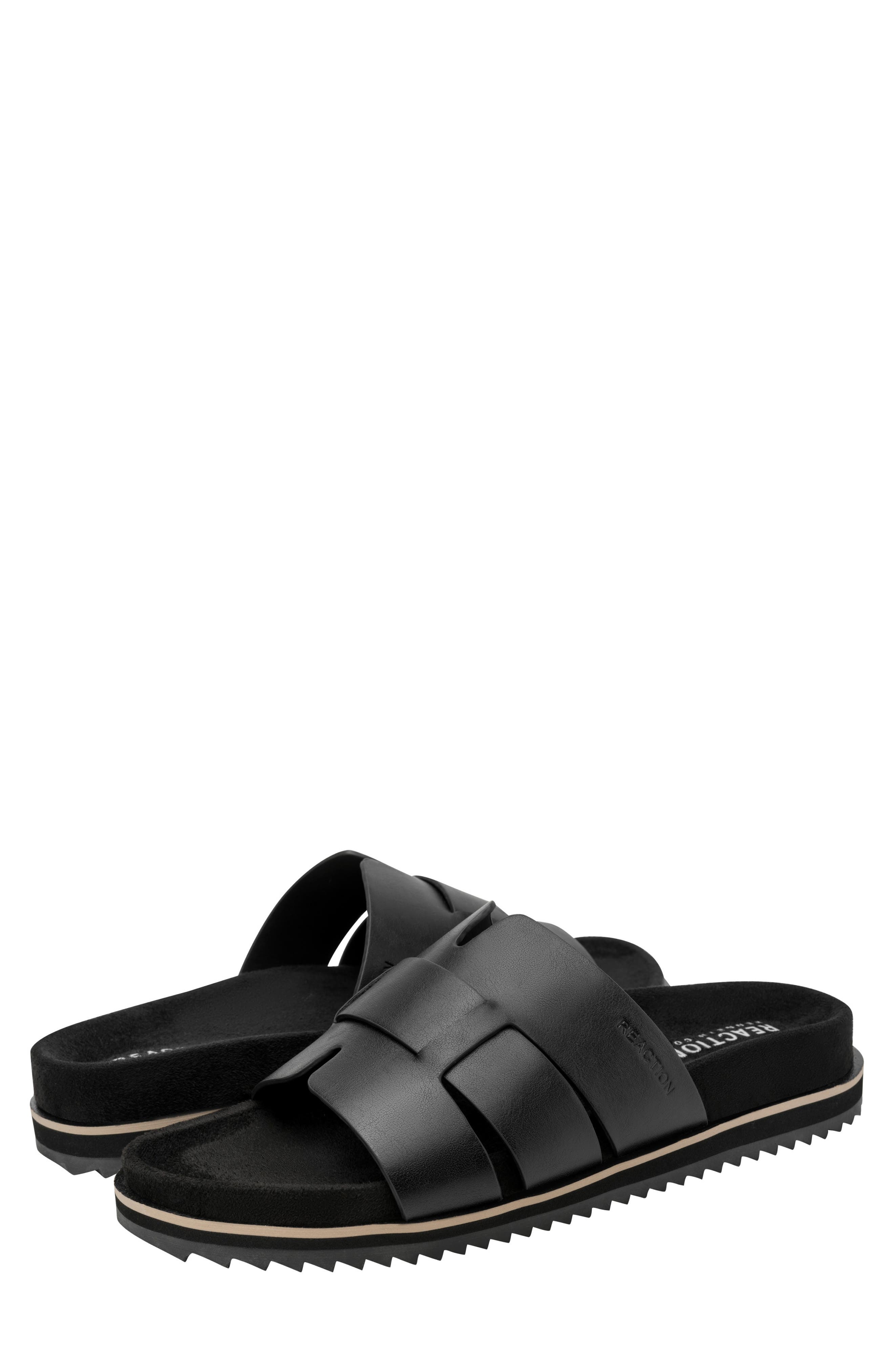 Kenneth Cole Reaction Calen Slide Sandal, Alternate, color, Black