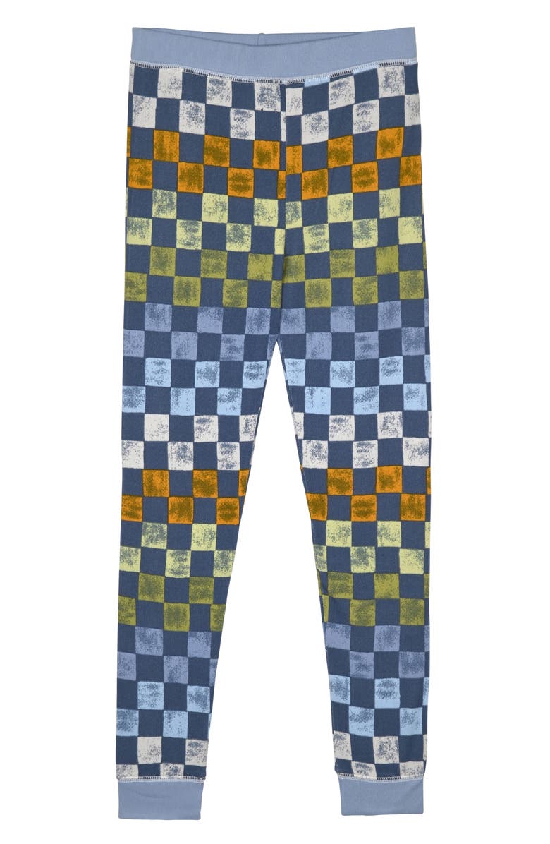 SLEEP ON IT Kids' Print Long Pajamas, Alternate, color, Blue Multi