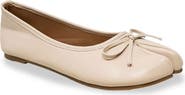 CHASE AND CHLOE Saphira Split Toe Ballet Flat