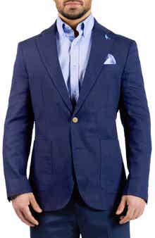 TailorByrd Textured Linen Blend Sport Coat