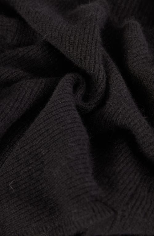 Cache Coeur Nora Side Tie Maternity Sweater In Black