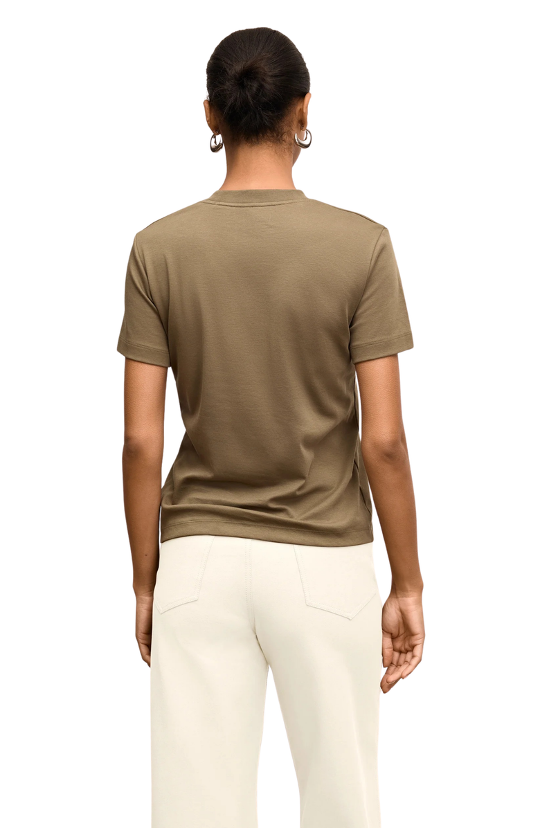 M.M.LaFleur Leslie Organic Pima Cotton T-Shirt, Alternate, color, Caraway