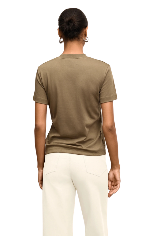 M.m.lafleur Leslie Organic Pima Cotton T-shirt In Neutral