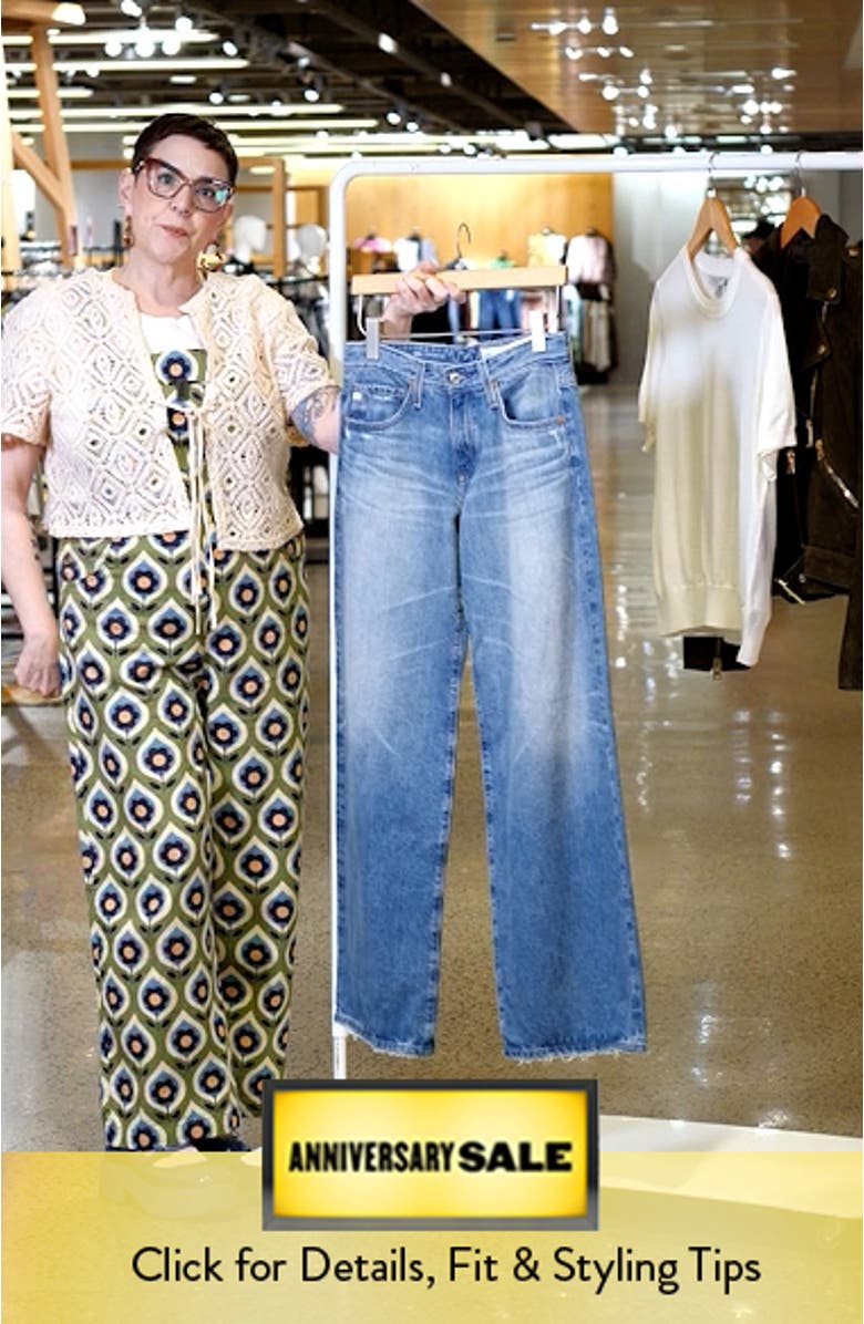 Adria High Waist Wide Leg Jeans