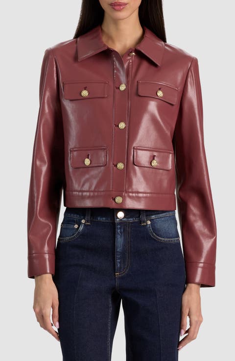 Alex Faux Leather Jacket