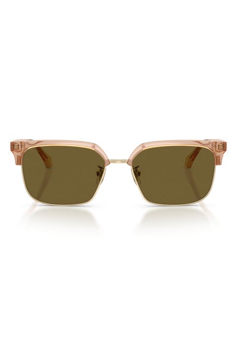 56mm Square Sunglasses
