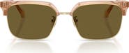 Versace 56mm Square Sunglasses