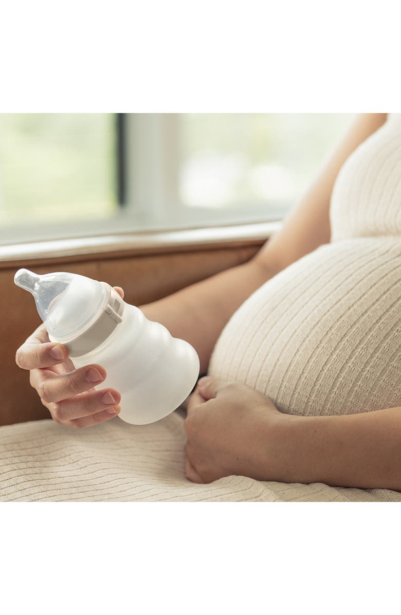 a.kobee Essentials 5-Ounce Bottle with Newborn Flow, Alternate, color, Almond