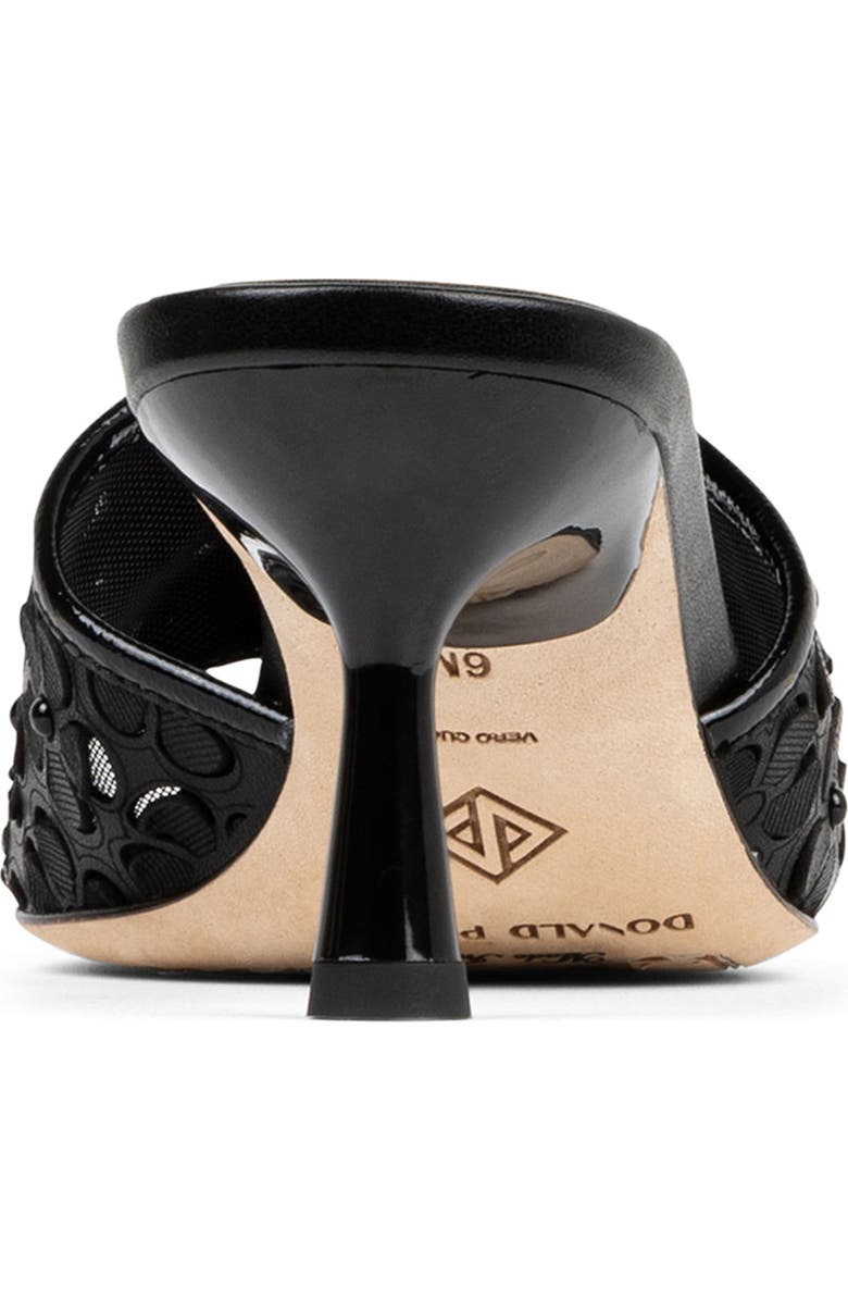 Donald Pliner Rikki Kitten Heel Slide Sandal, Alternate, color, Black