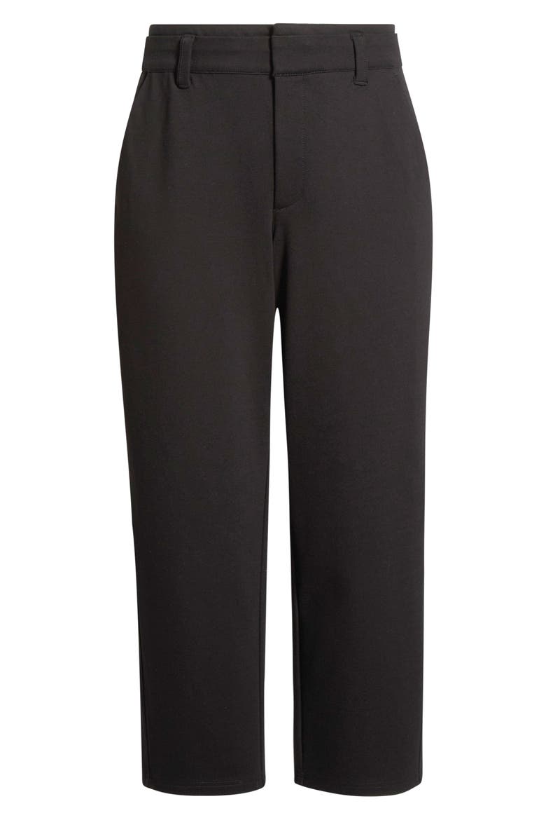 Skyrise Ankle Straight Leg Pants, Alternate, color, BLACK