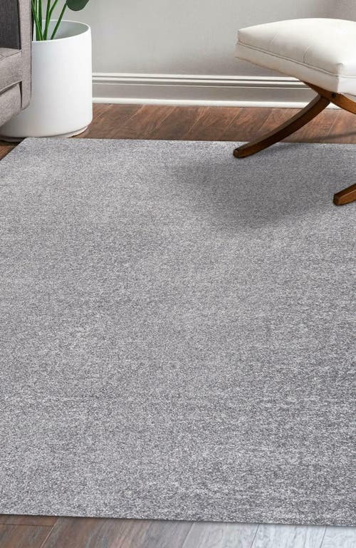 Jonathan Y Haze Solid Low-pile Area Rug In Gray