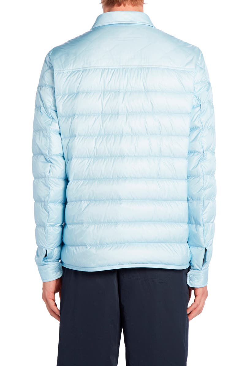 Moncler Tenibres Water Repellent Down Puffer Shacket, Alternate, color, 