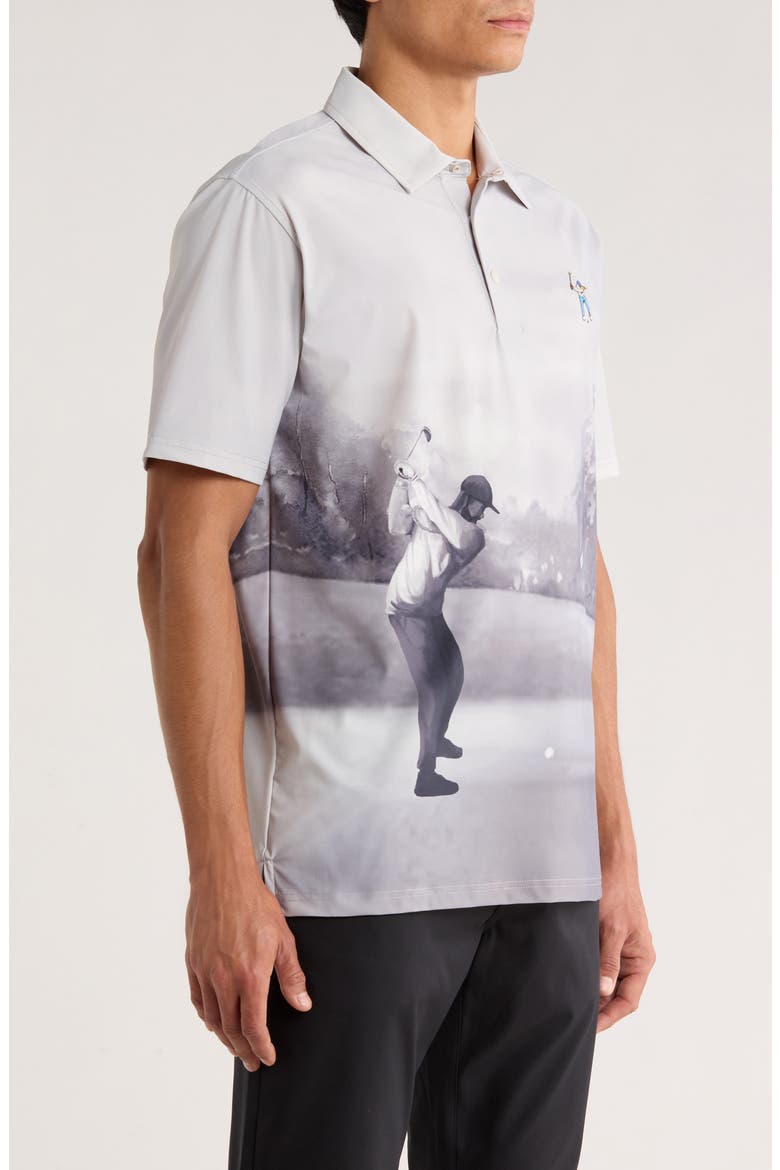 Snap Placket Performance Golf Polo, Alternate, color, COOL GREY