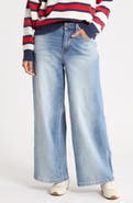 Vigoss Destructed High Waist Baggy Wide Leg Jeans