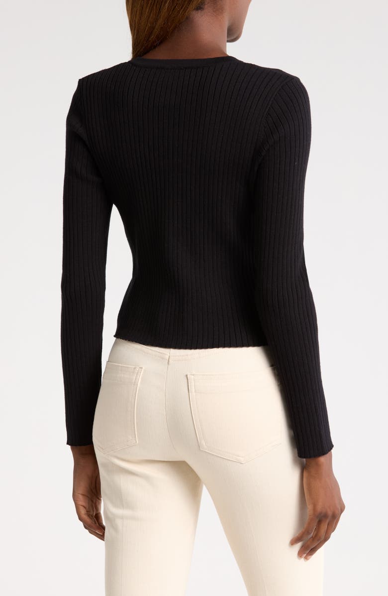 1.STATE Rib Crop Cardigan, Alternate, color, 