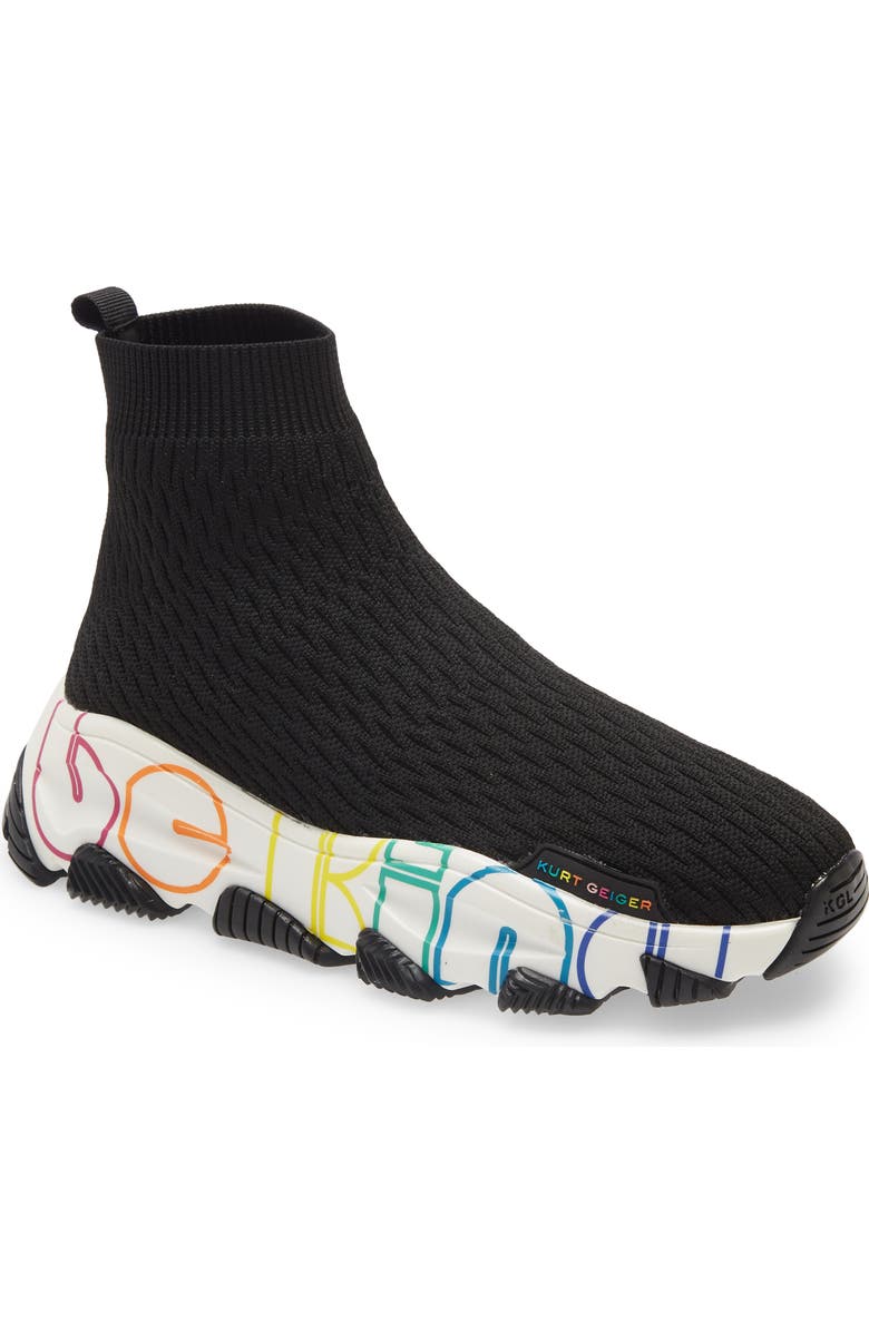 Kurt Geiger London Be Kind Lettie Sock Sneaker, Main, color,