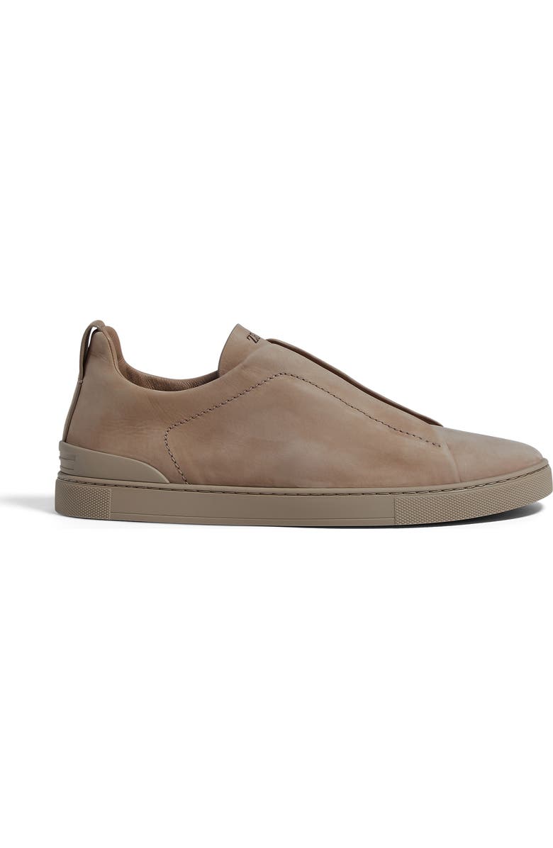ZEGNA Triple Stitch<sup>™</sup> SECONDSKIN Sneaker, Alternate, color, Dark Beige
