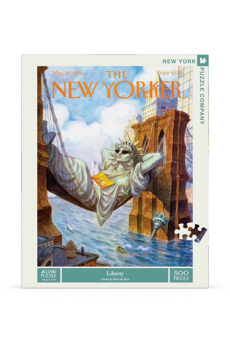 NEW YORK PUZZLE COMPANY Liberty 500 Piece Puzzle, Main, color,