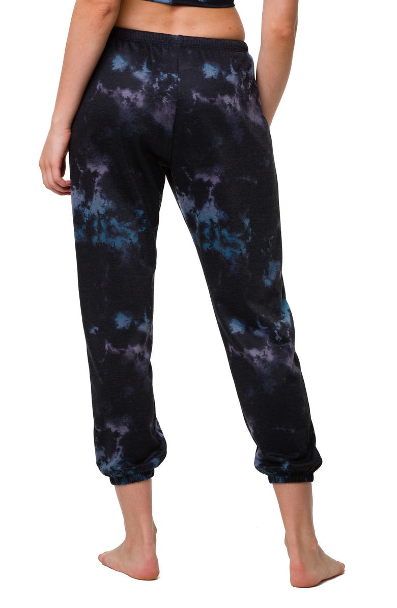 Onzie Fleece Tie Dye Joggers, Alternate, color, 