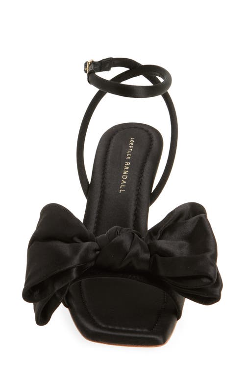 Loeffler Randall Marlena Ankle Strap Sandal In Black