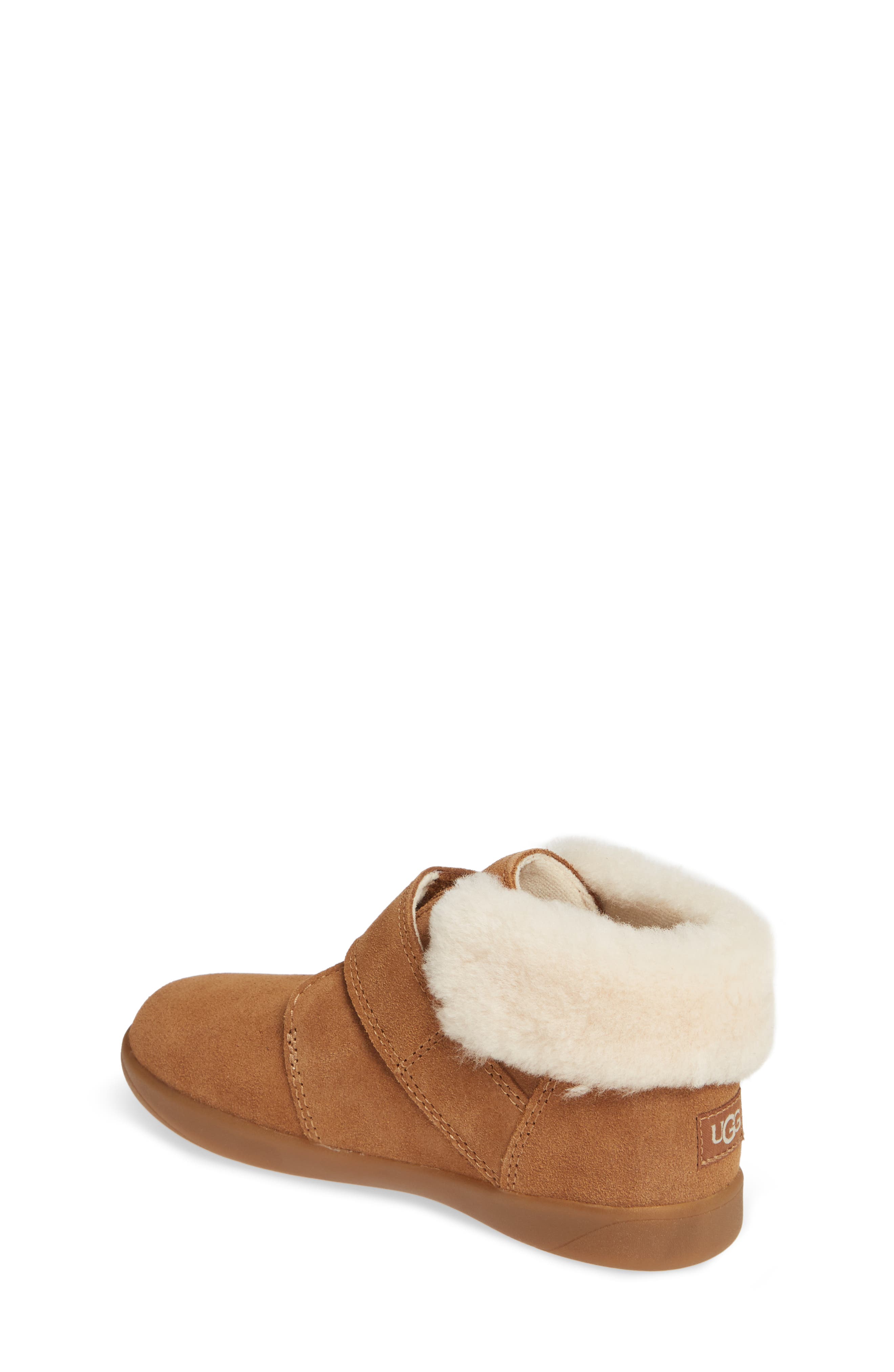 UGG<sup>®</sup> Kids' Nolen Genuine Shearling Boot, Alternate, color, 