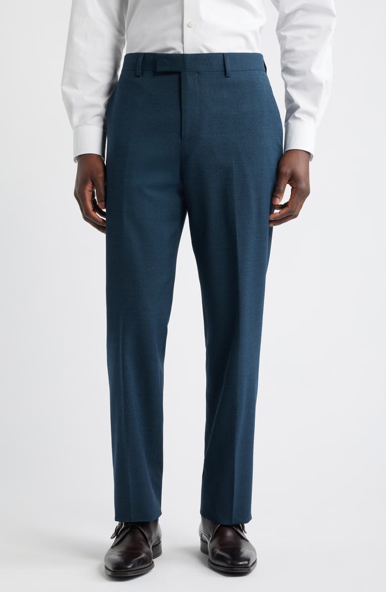 Paul Smith Camberwell Tailored Fit Water Repellent Dark Green Wool Suit, Alternate, color, Petrol Green