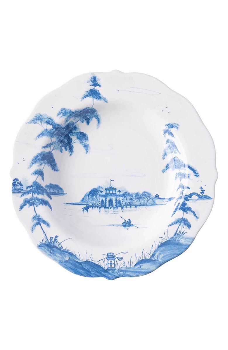 Juliska Country Estate Soup/Pasta Bowl, Alternate, color, Delft Blue