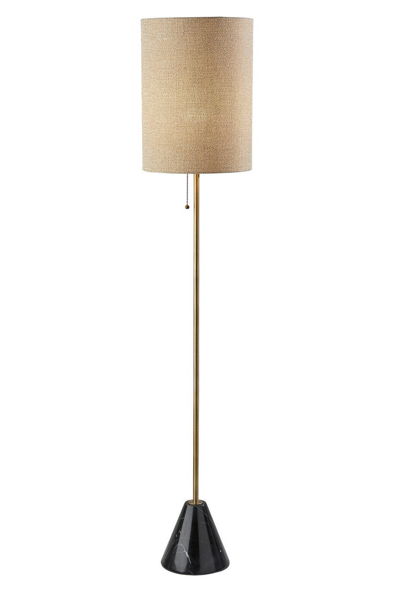 Tucker Floor Lamp, Main, color, ANTIQUE BRASS
