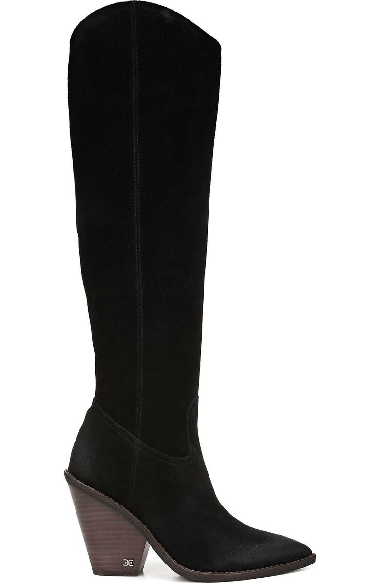 Sam Edelman Indigo Pointed Toe Knee High Boot, Alternate, color,