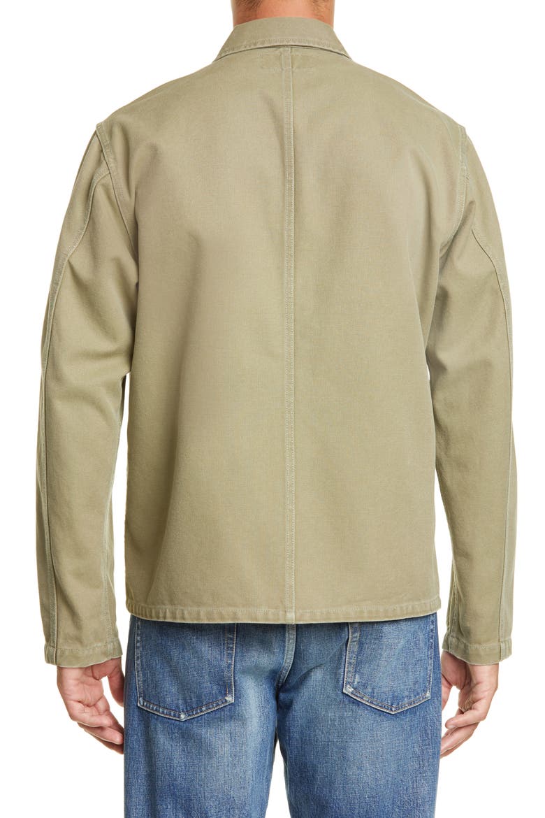 Canvas Chore Coat (Nordstrom Exclusive), Alternate, color, OLIVE