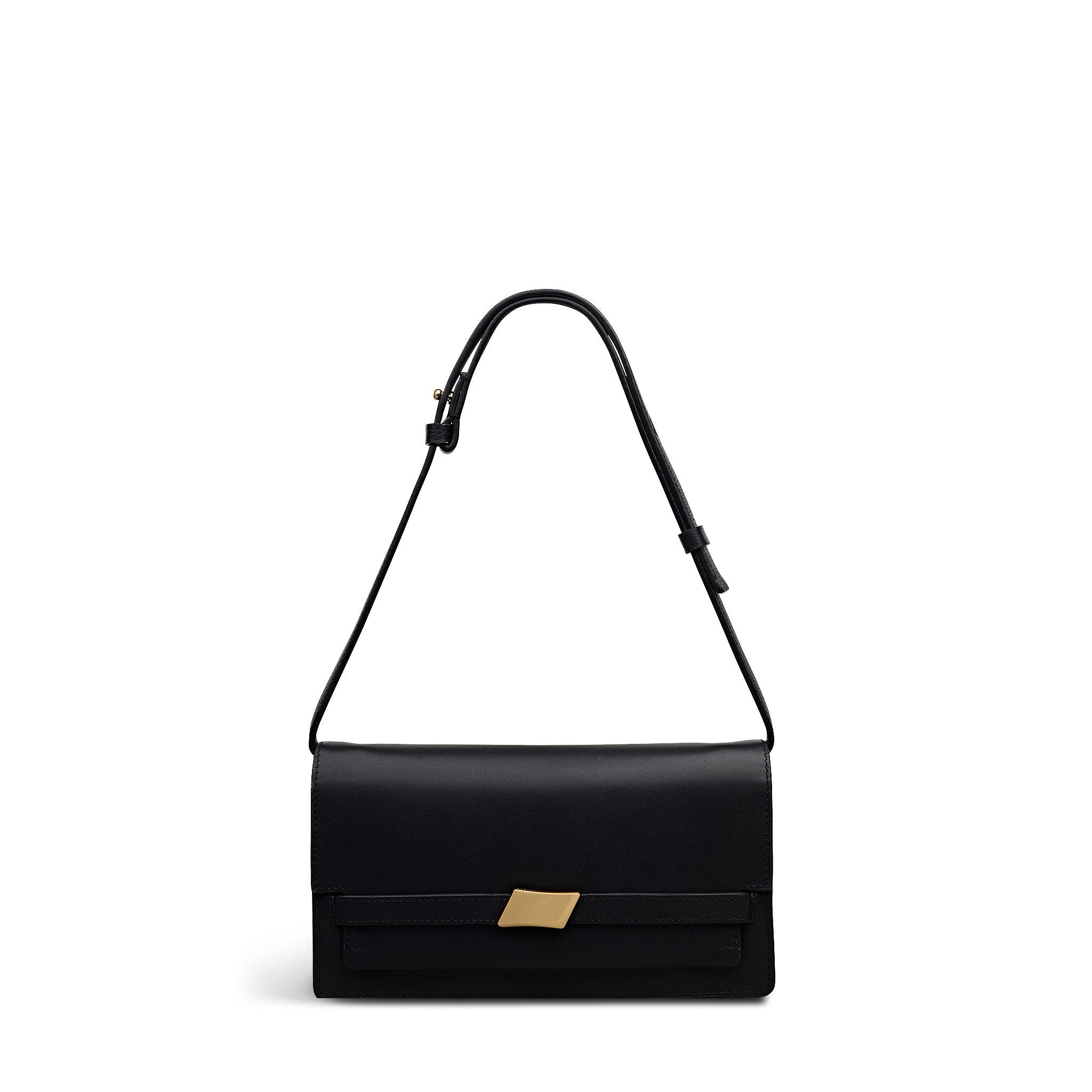 Radley The Christina Mini Flapover Shoulder Bag, Main, color, Black