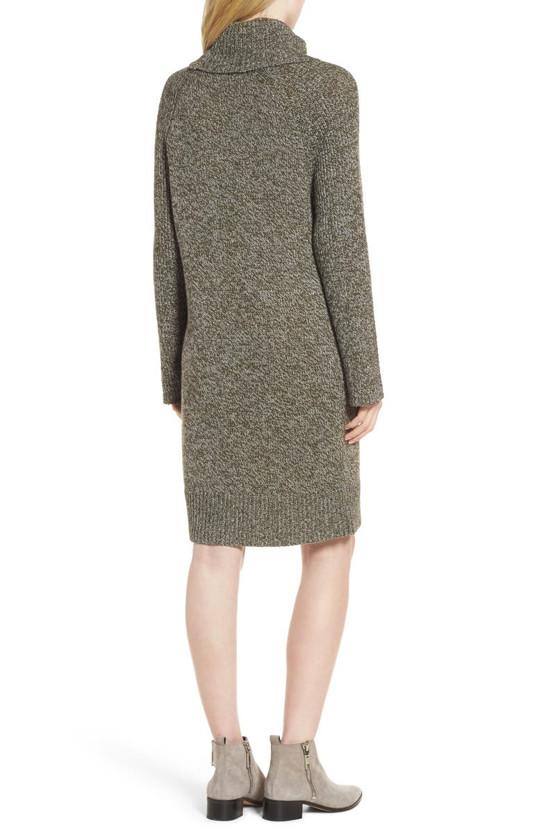 Treasure & Bond Turtleneck Sweater Dress, Alternate, color,