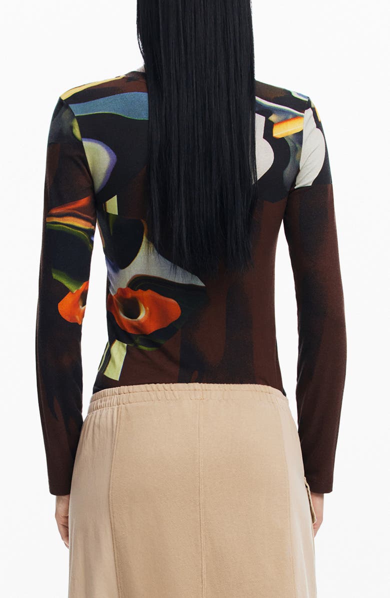 Desigual Dreamy Long Sleeve T-Shirt, Alternate, color, 