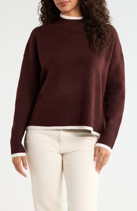 Mock Neck Sweater